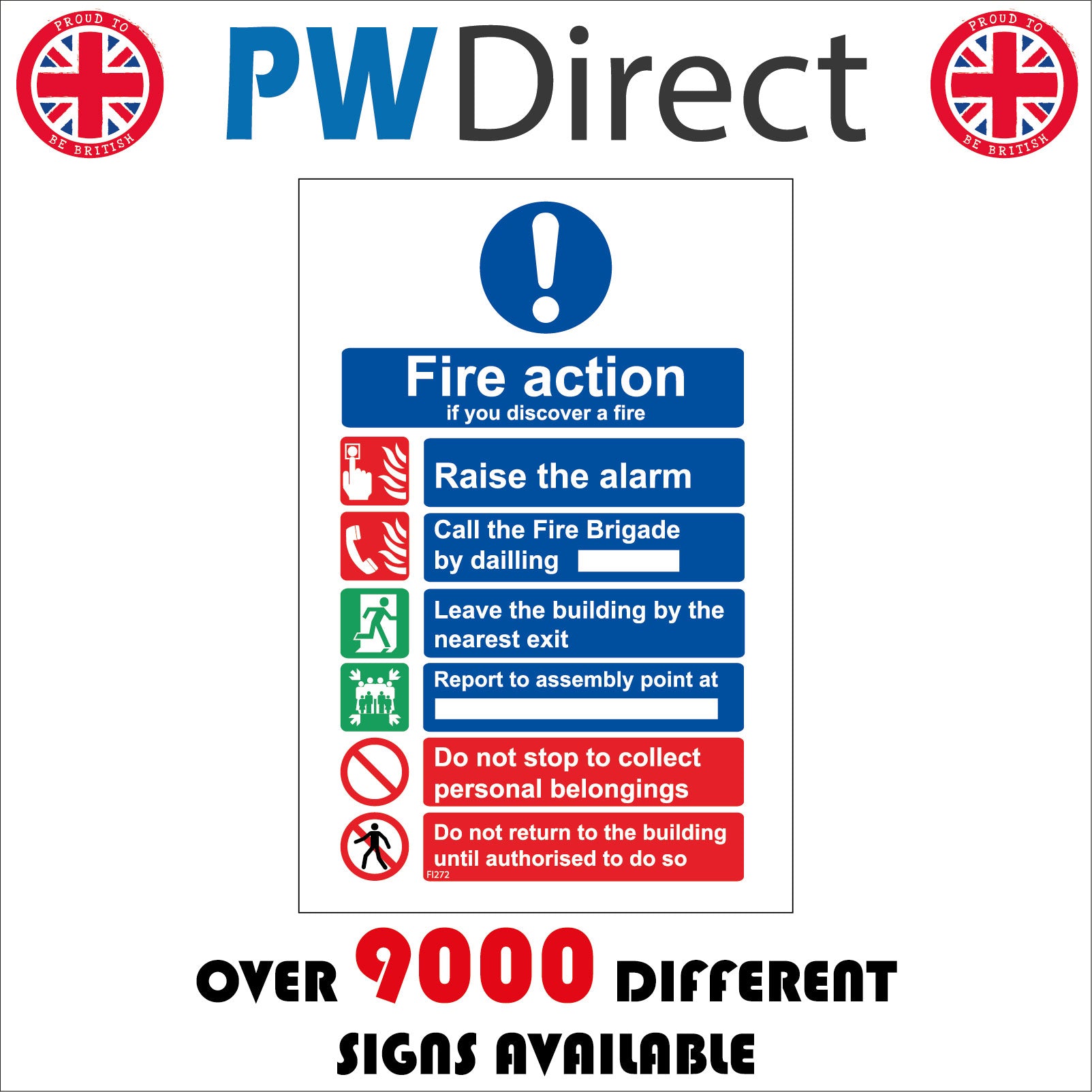 Dyer Fire Safety Signs Fire Rated Signs | Butler