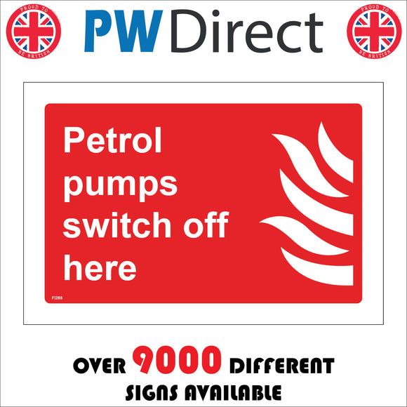 FI286 Petrol Pumps Switch Of Here