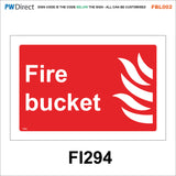 FBL002 Fire Hose Extringuisher In Case of Emergency Gas Shut Off