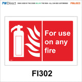 FBL003 Fire Alarm Gas Shut Off Valve Spill Kit Extinguisher