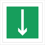FS006 Down, Up, Left, Right Arrow Sign with Arrow