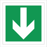 FS056 Down, Up, Left, Right Arrow Sign with Arrow