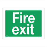 FS057 Fire Exit Sign