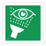 FS068 Emergency Eye Wash Sign with Eye Shower