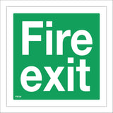 FS124 Fire Exit Sign