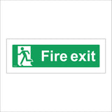 FS128 Fire Exit Sign with Running Man