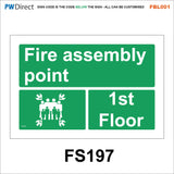 FBL001 Fire Safety Emergency Location Choice Custom Muster Point
