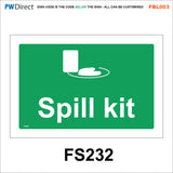 FBL003 Fire Alarm Gas Shut Off Valve Spill Kit Extinguisher