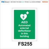 FBP002 Fire Safety First Aid Custom Shower Food Drink AED