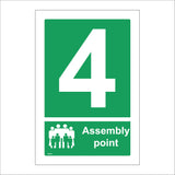 FS275 Fire Assembly Point 4 Four