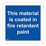 FS285 This Material Fire Retardent Paint