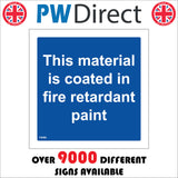 FS285 This Material Fire Retardent Paint
