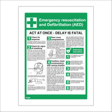 FS289 Resuscitation AED Defib Defibrillator First Aid