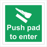 FS304 Push Pad To Enter Security Hand Touch Button