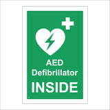 FS309 AED Defibrillator Inside Electronic Cardiac Heart Shock