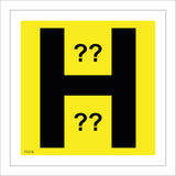 FS316 Fire Hydrant Sign Water Access