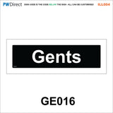 AILL004 Made To Order Toilet Stairs Door Plaques Canteen Bathroom Signs