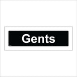 GE016 Gents Sign