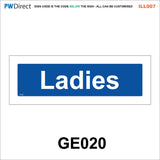 AILL007 Made To Order Kitchen Hall Door Plaque Lifts Bedroom