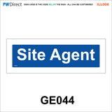 AILL008 Made To Order Door Plaques Surveyor Meter Room Planner