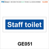 AILL008 Made To Order Door Plaques Surveyor Meter Room Planner