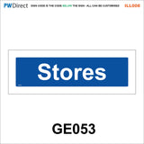 AILL008 Made To Order Door Plaques Surveyor Meter Room Planner