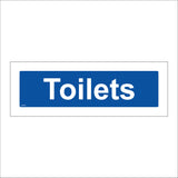 GE059 Toilets Door Plaque Sign