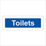 GE059 Toilets Door Plaque Sign