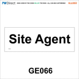 AILL002 Made To Order Door Plaques Security Site Office Staff Signs