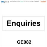 AILL002 Made To Order Door Plaques Security Site Office Staff Signs