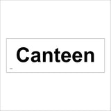 GE086 Canteen Sign