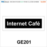 AILL004 Made To Order Toilet Stairs Door Plaques Canteen Bathroom Signs