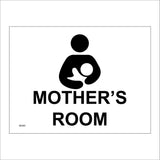 GE240 Mothers Room Sign with Mother Baby