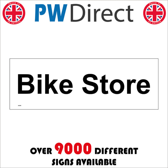 GE356 Bike Store Sign