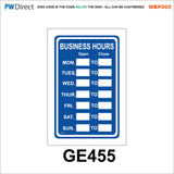 AWBP005 Custom Sign Made To Order Wash Hands Food Preparation Hygiene