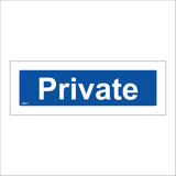 GE471 Private Sign