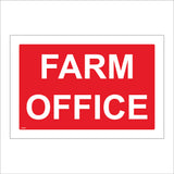 GE482 Farm Office Sign