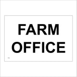 GE486 Farm Office Sign