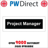GE493 Project Manager Sign