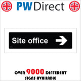 GE505 Site Office Sign