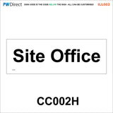AILL002 Made To Order Door Plaques Security Site Office Staff Signs