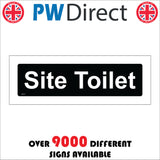 GE511 Site Toilet Sign