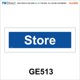 AILL008 Made To Order Door Plaques Surveyor Meter Room Planner