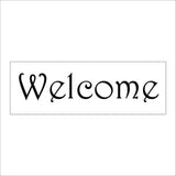 GE524 Welcome Sign