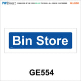 AILL008 Made To Order Door Plaques Surveyor Meter Room Planner