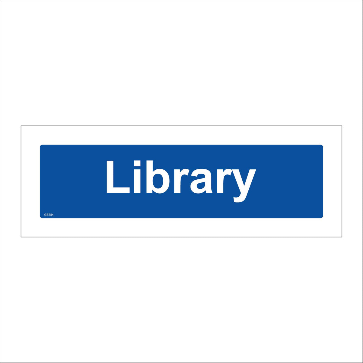 Library Sign – PWDirect