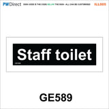 AILL005 Made To Order Staff Toilets Door Store Engineer Welfare
