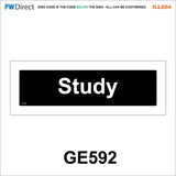 AILL004 Made To Order Toilet Stairs Door Plaques Canteen Bathroom Signs