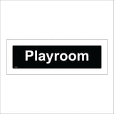 GE595 Playroom Sign