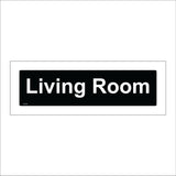 GE598 Living Room Sign
